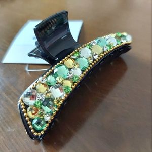 Handmade Medium Acrylic Hair Claws (Swarovski)